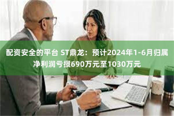 配资安全的平台 ST鼎龙：预计2024年1-6月归属净利润亏损690万元至1030万元