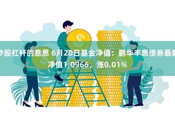 炒股杠杆的意思 6月20日基金净值：鹏华丰惠债券最新净值1.0966，涨0.01%