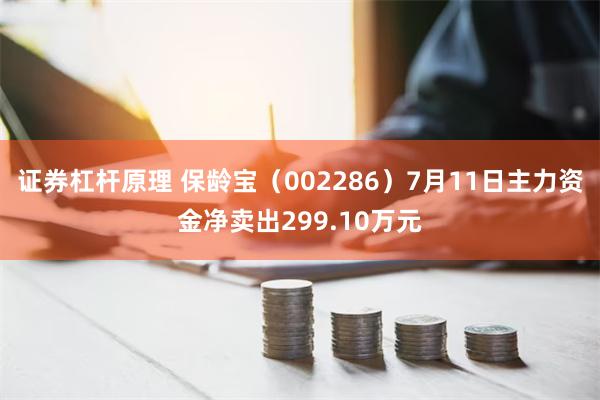 证券杠杆原理 保龄宝（002286）7月11日主力资金净卖出299.10万元