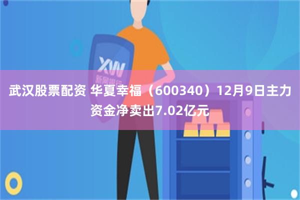 武汉股票配资 华夏幸福（600340）12月9日主力资金净卖